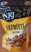 Erdnüsse in Sesam