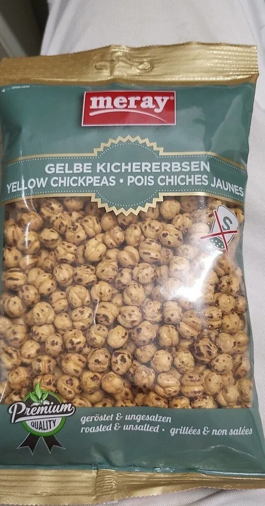 gelbe Kichererbsen