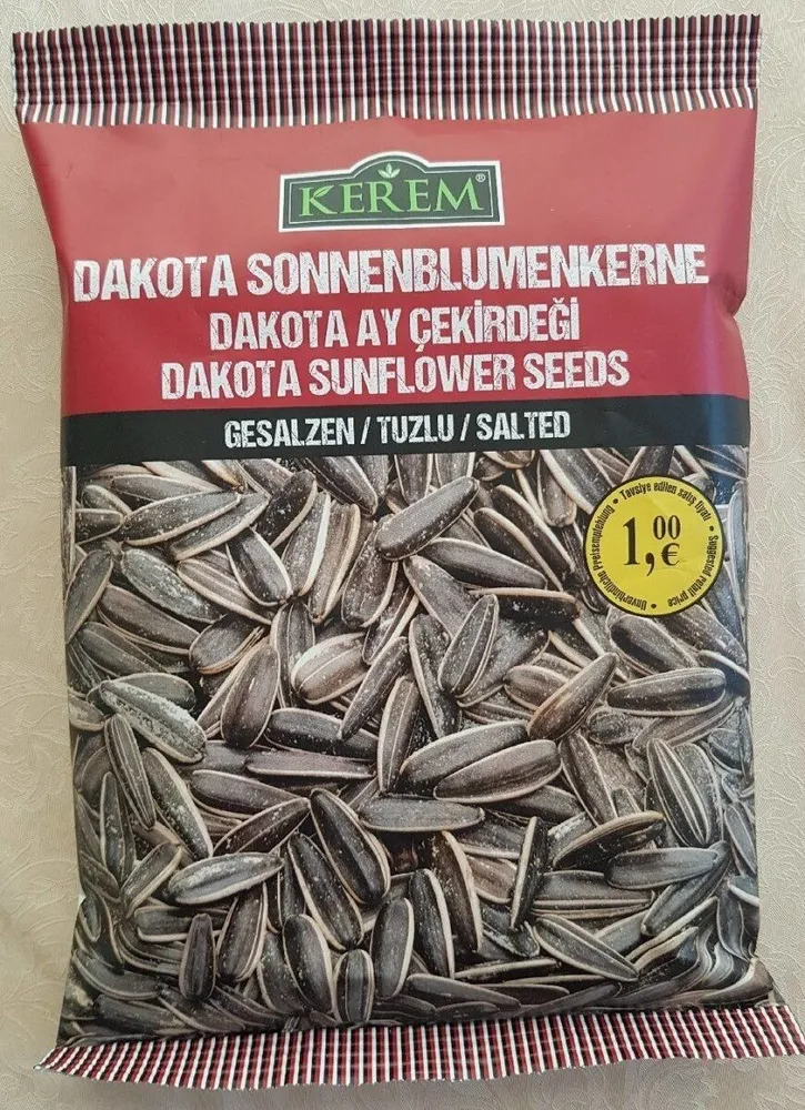 graines de tournesol grillées et salées