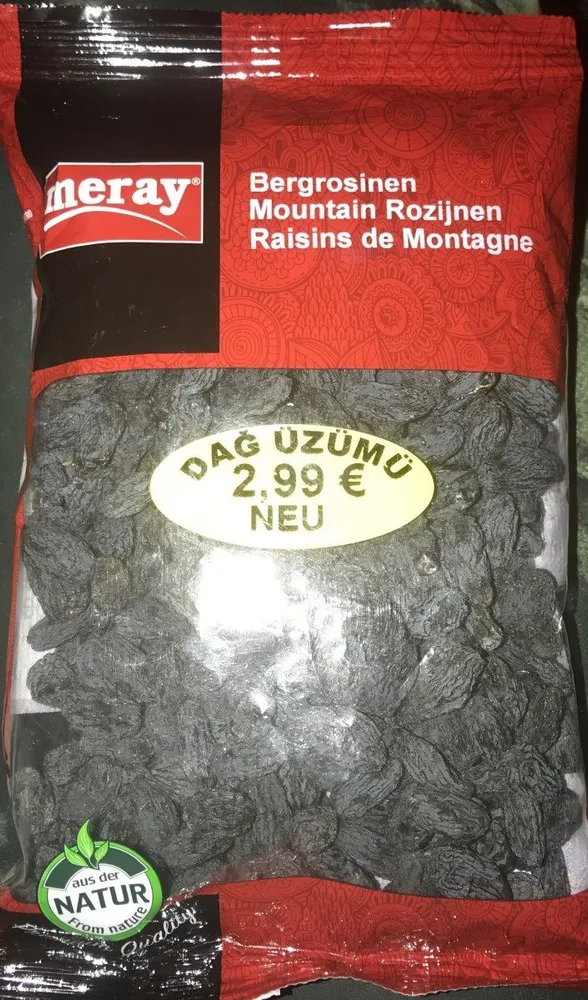 Raisins de montagne