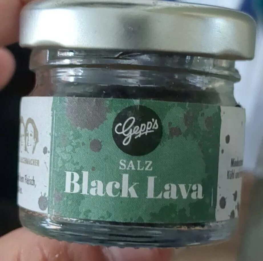 Sel de lave noire
