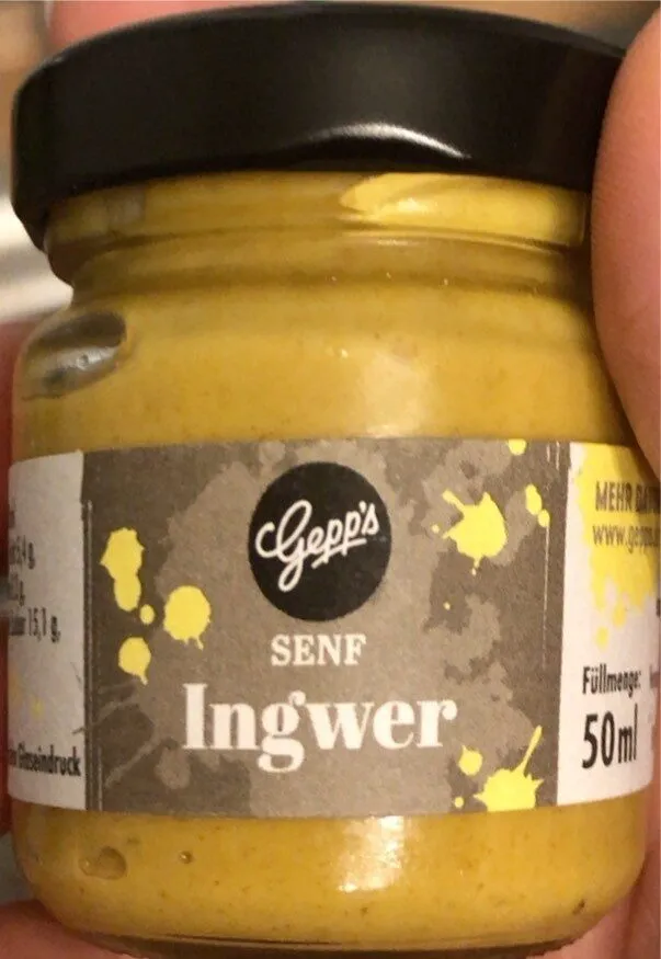 Senf Ingwer
