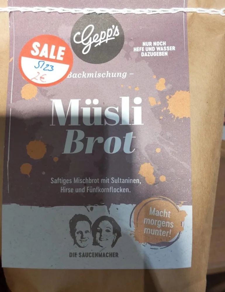 Gepp's Müsli Brot Backmischung