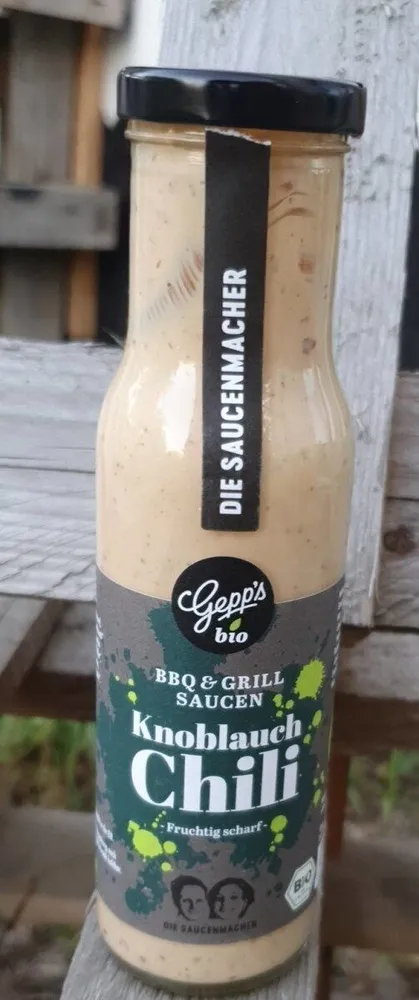 Knoblauch Chili BBQ und Grill Sauce
