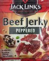 Beef jerky peppered