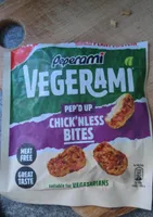 Vegerami Pep'd up Chick'nless Bites