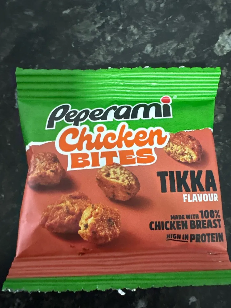 Peperami Chicken BITES BB TIKKA 3 FLAVOUR MADE WIT