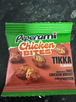 Peperami Chicken BITES BB TIKKA 3 FLAVOUR MADE WIT