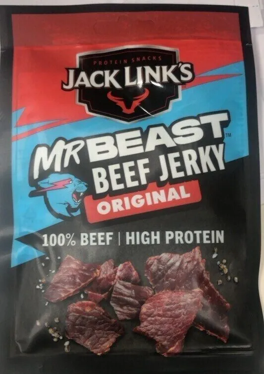 Mr beast beef jerky