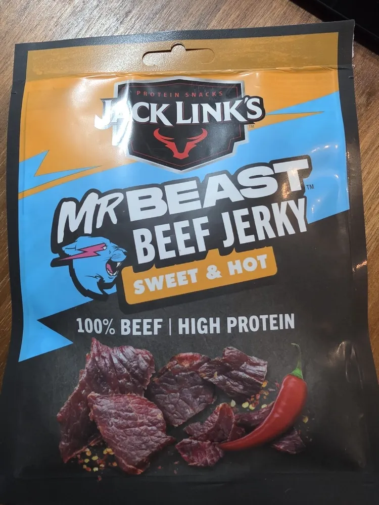 Mr. Beast Beef Jerky Sweet & Hot