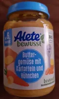 Alete Buttergemüse Mit Kartoffeln Und Hühnchen