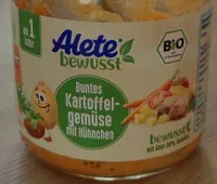Buntes Kartoffelgemüse mit Hühnchen