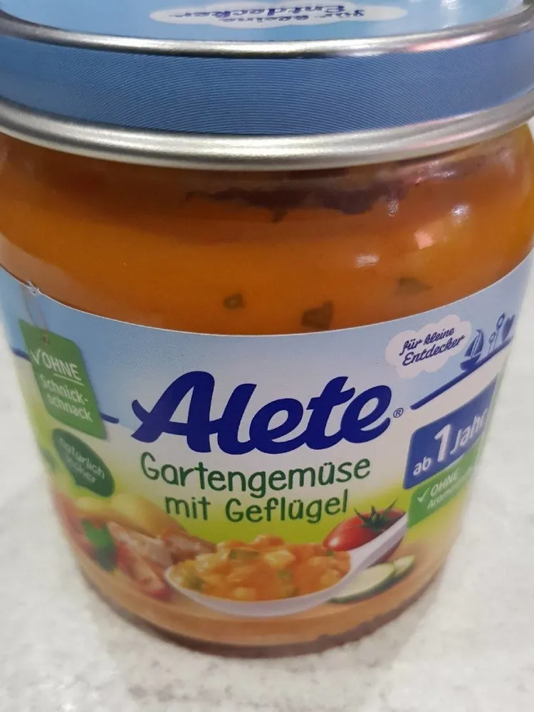 Gartengemüse mit Geflügel