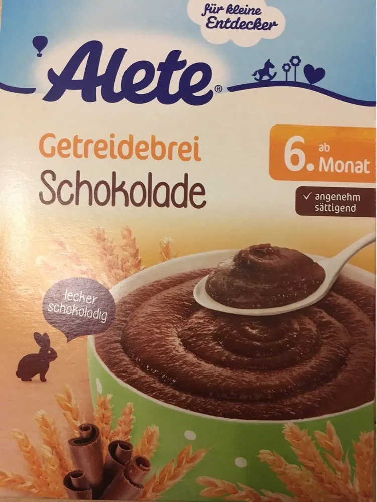 Getreidebrei Schokolade