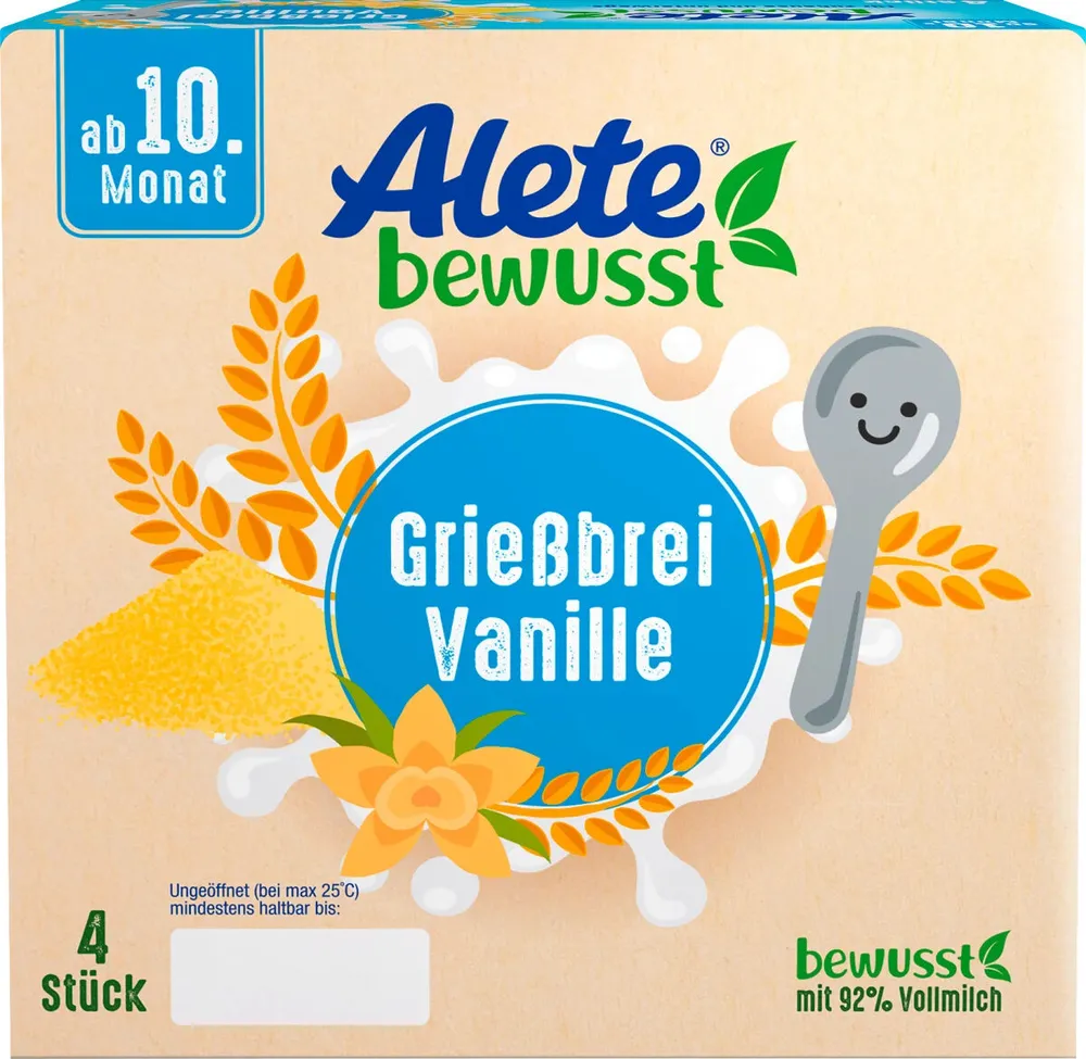 Grießbrei Vanille