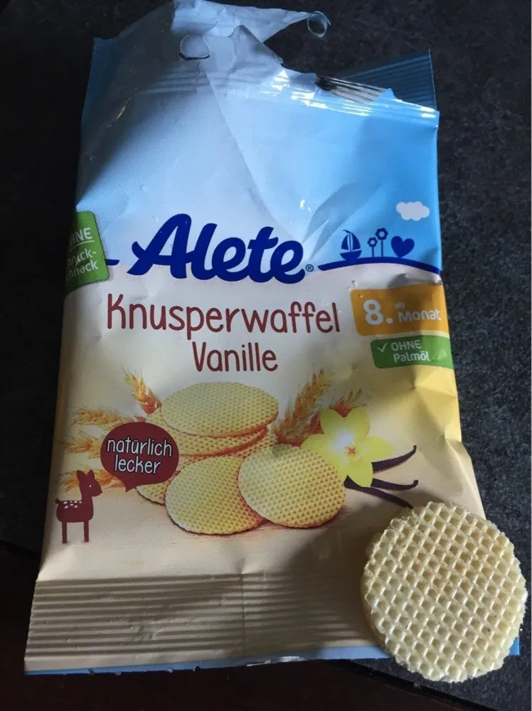 Alete Knusperwaffel Vanille