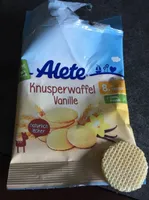 Alete Knusperwaffel Vanille