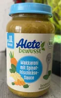 Makkaroni mit Spinat Frischkäsesoße