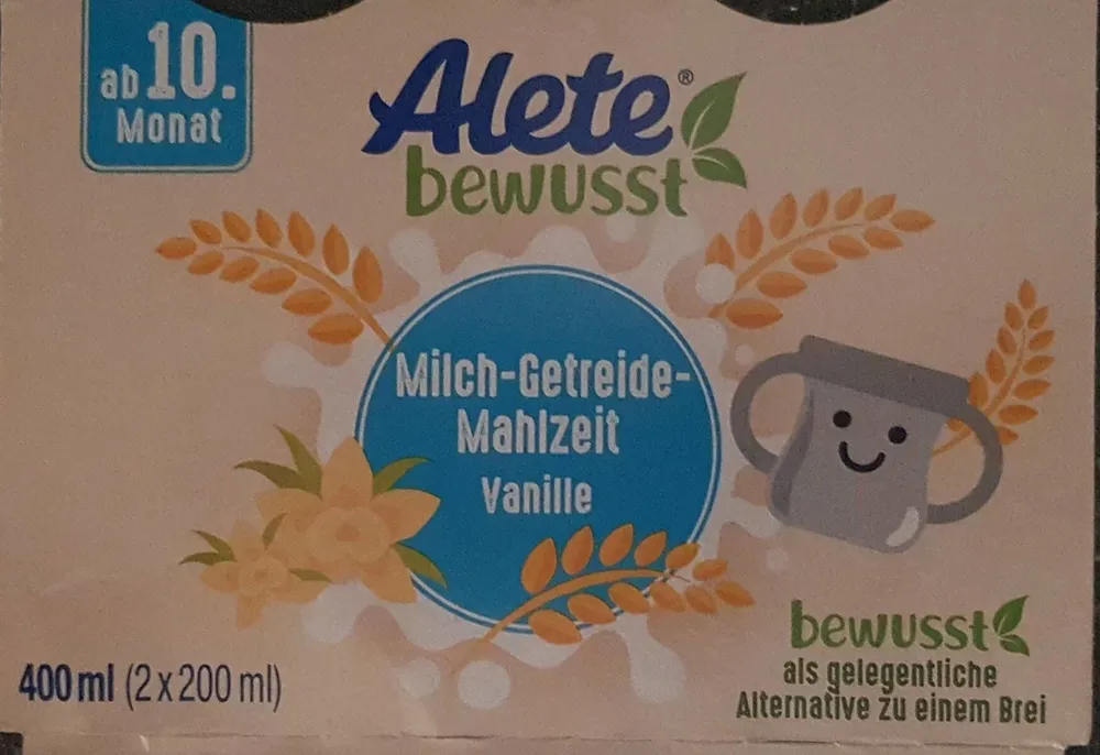 Alete Milch-Getreide-Mahlzeit