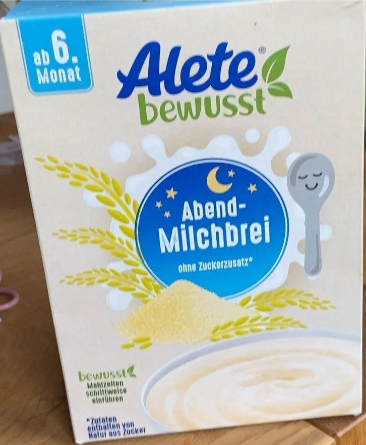 Abend Milchbrei