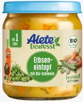 Alete Erbsen eintopf mit Bio-Schwein