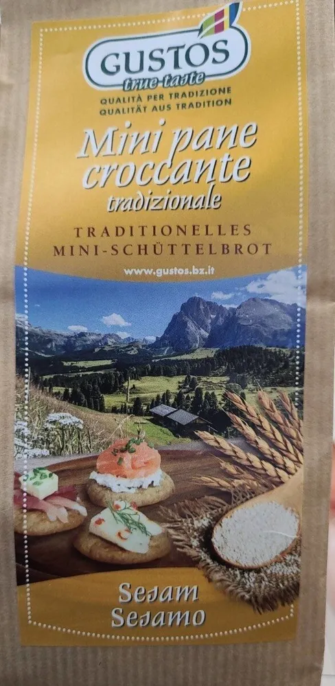 Mini pane croccante sesam
