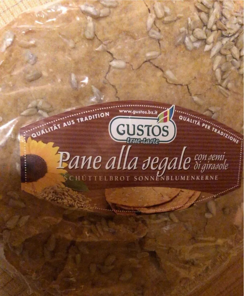 Pane alla segale con semi di girasole