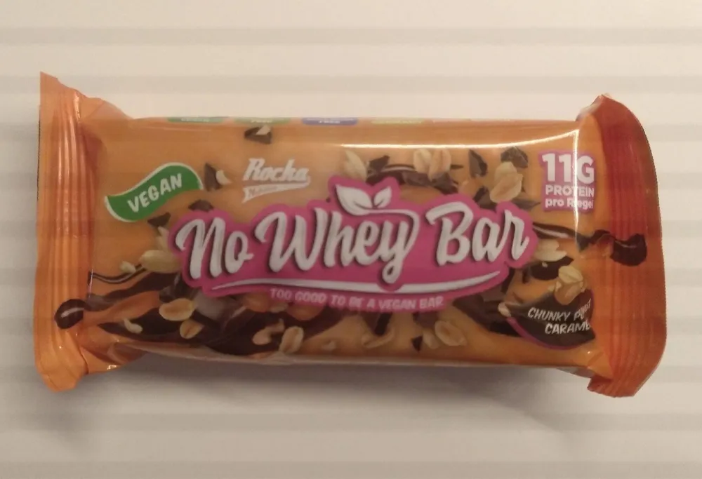 No Whey Bar Chunky Peanuts Caramel