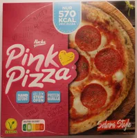 Pink Pizza Salami Style