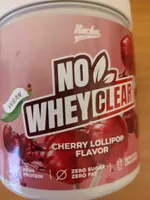 No Whey Clear Cherry Lollipop Flavor