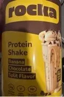 Protein shake banana chocolate