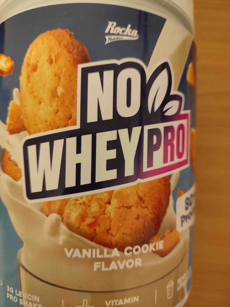 No Whey Pro Vanilla Cookie Flavor