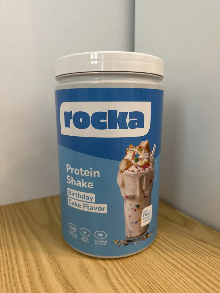 Protein Shake Birthday Cake Flavor