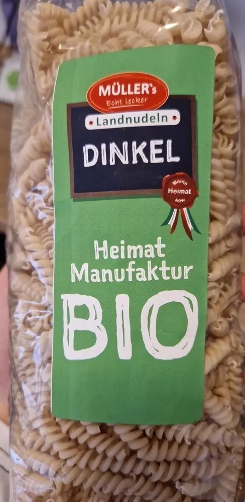 Spiralen N39 Teigwaren aus Bio-Dinkelmehl