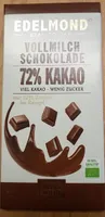 Vollmilch Schokolade 72% Kakao