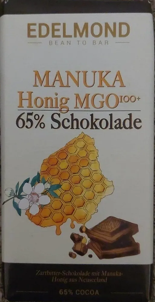 65 Prozent Schokolade Manuka Honig MGO 100+