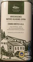 Griechisches Natives Olivenöl extra Chania Kritis G.G.A.