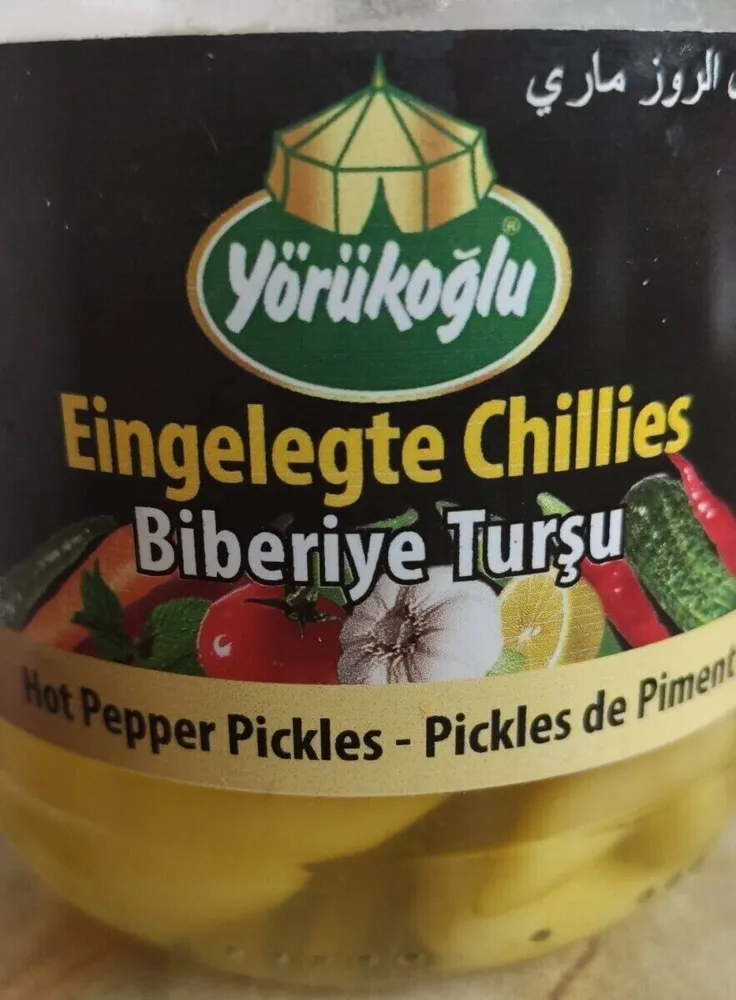 Yörükoglu Eingelegte Chillies