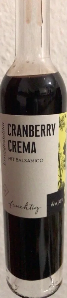 Cranberry crema mit balsamico