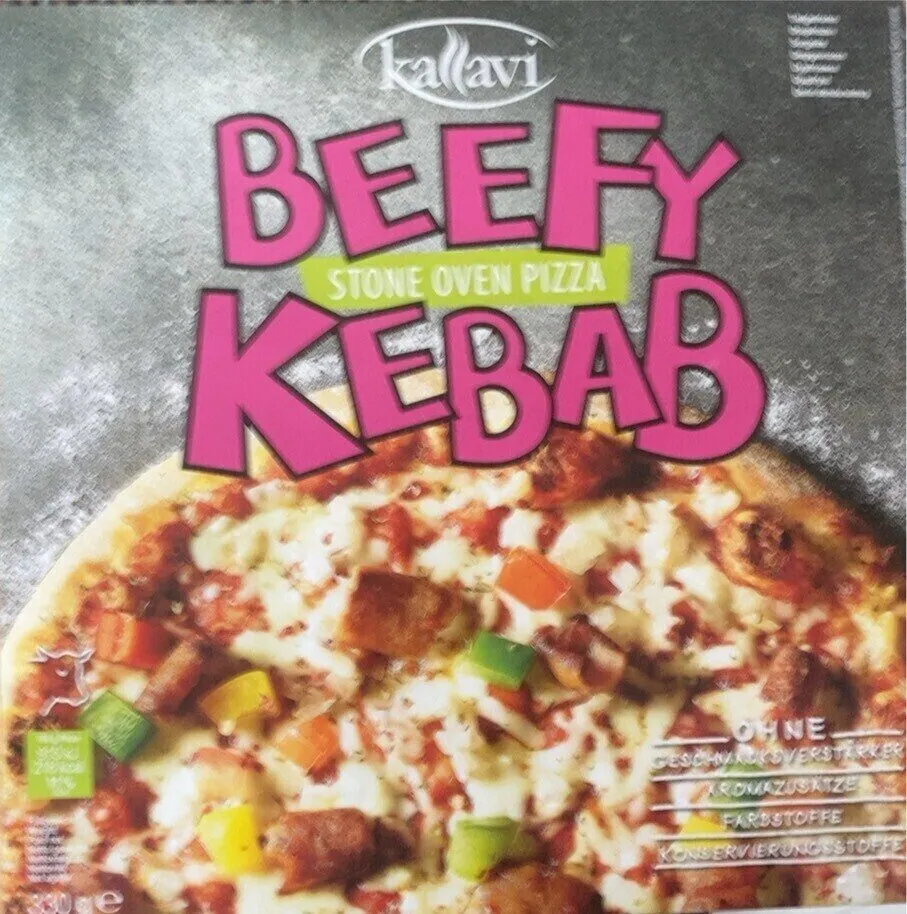 Beefy Kebeb Pizza