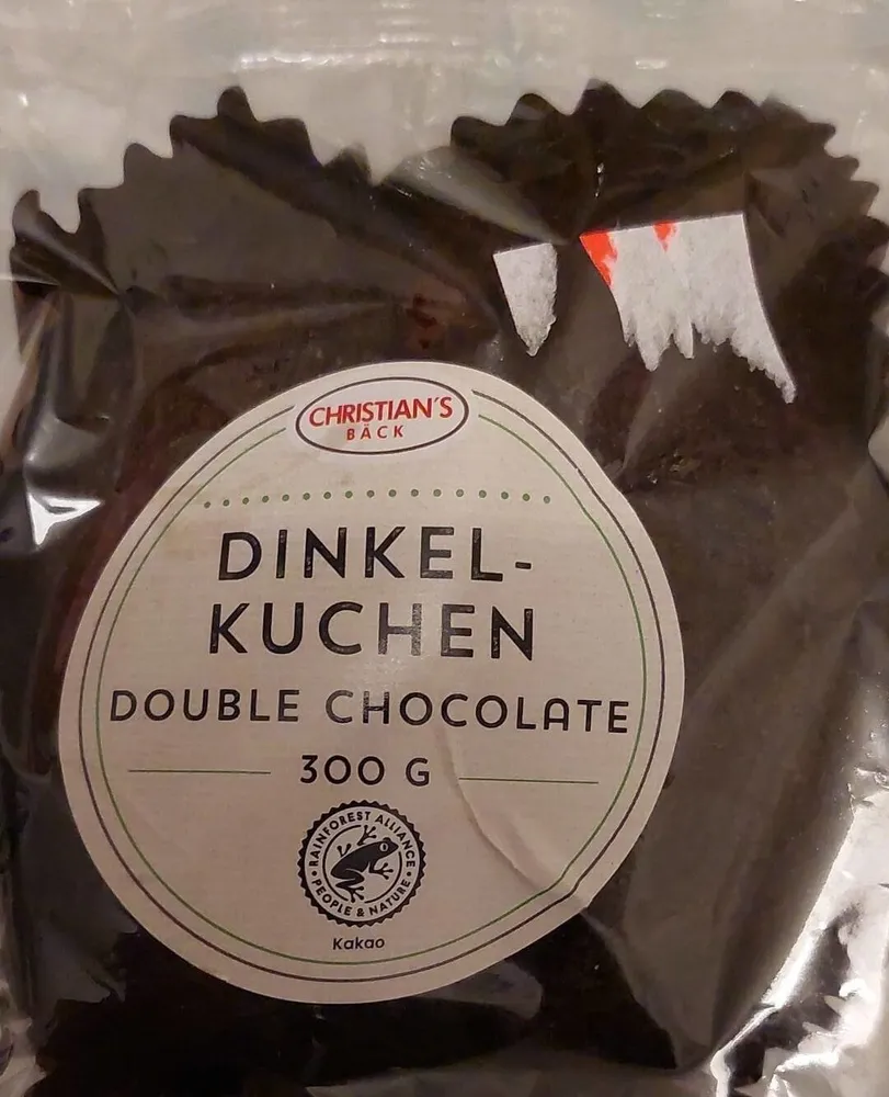 Dinkel Kuchen Double Chocolate