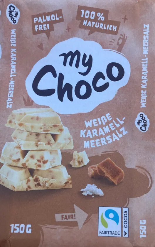 My Choco Weiße Karamell-Meersalz
