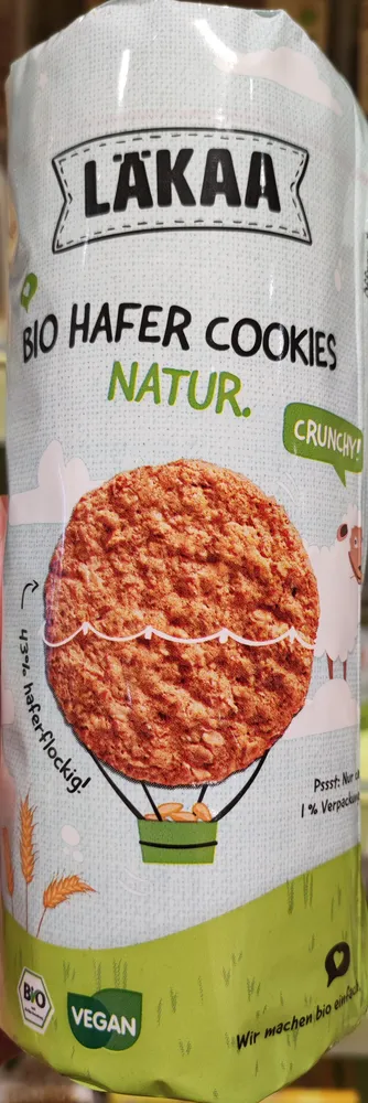 Bio Hafer Cookies Natur