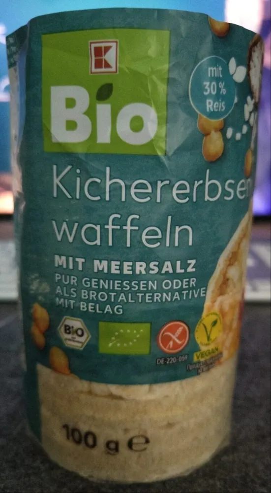 Kichererbsenwaffeln