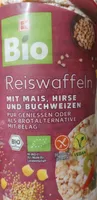 Reiswaffeln Mais, Hirse, Buchweizen