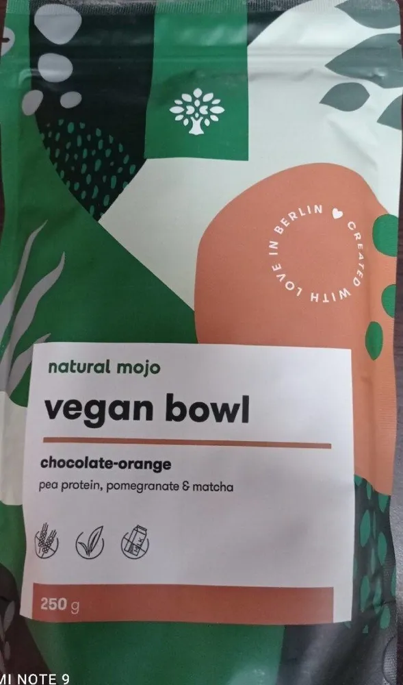 Vegan Bowl chocolat-orange