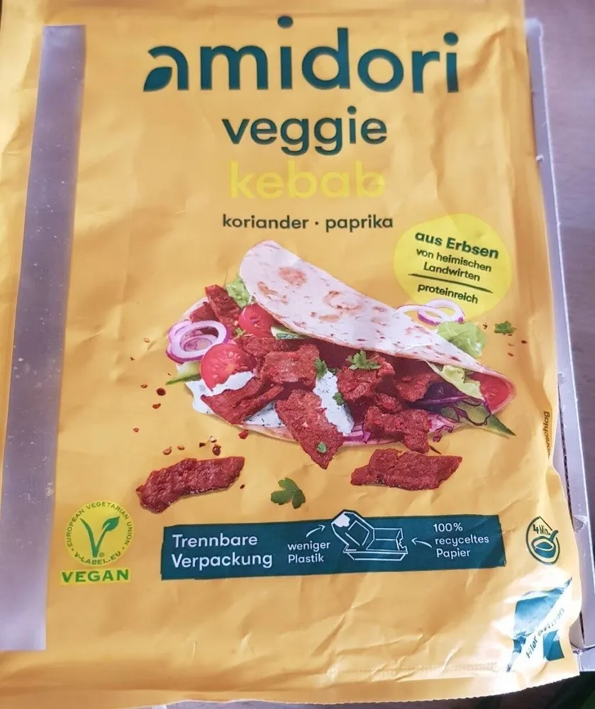 Veggie kebap