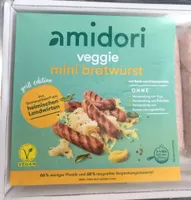 Veggie mini bratwurst