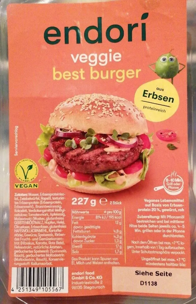 Veggie best burger