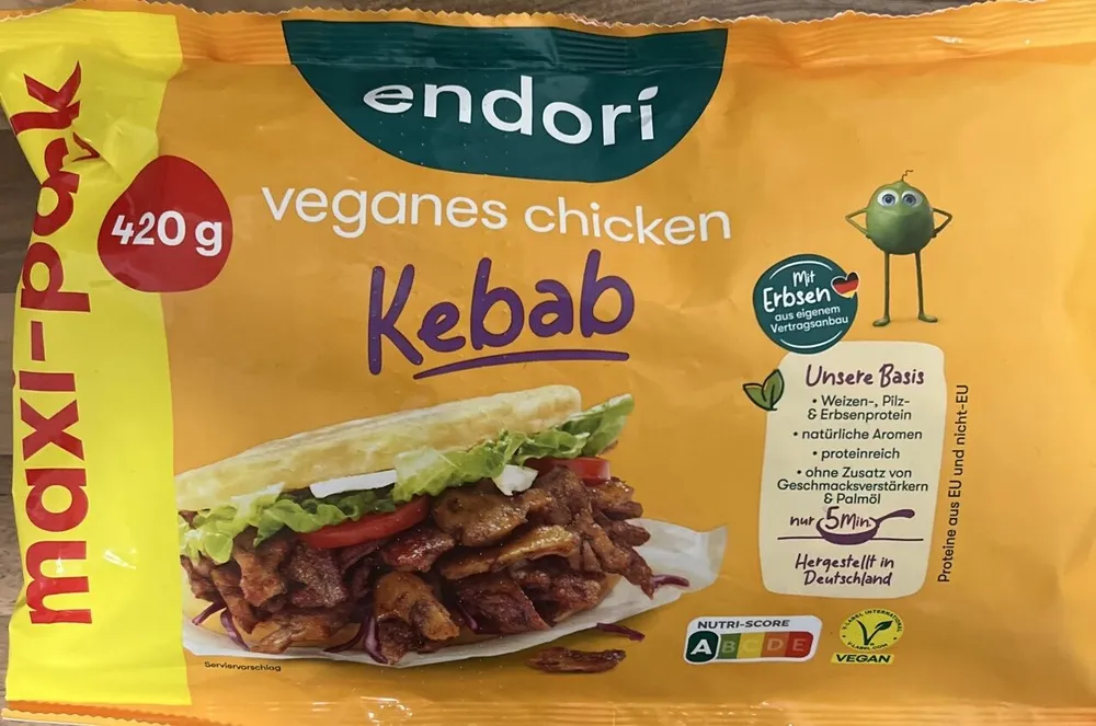 Veganes Chicken Kebab